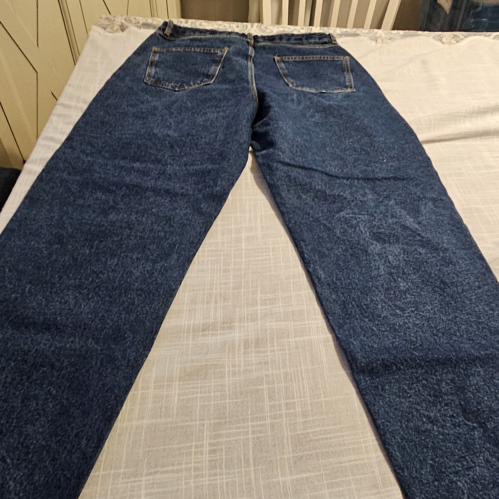 Zara Blue Straight Leg Jeans Gently Used No Holes Good Shape SIZE 32/26